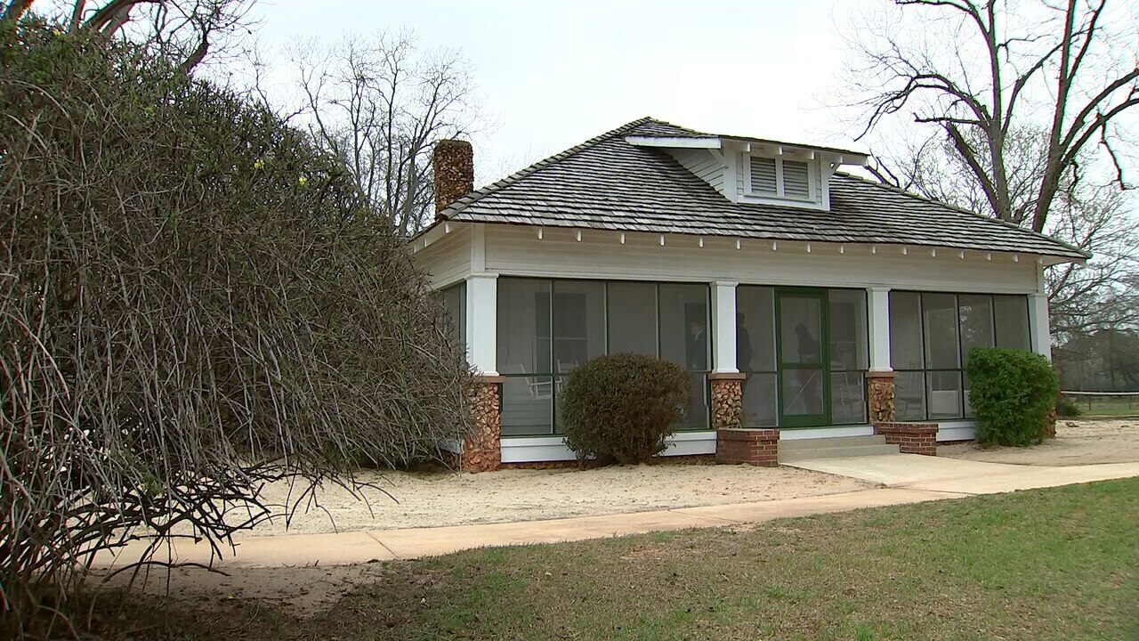 Jimmy Carter’s childhood home remains how it was when he lived there
