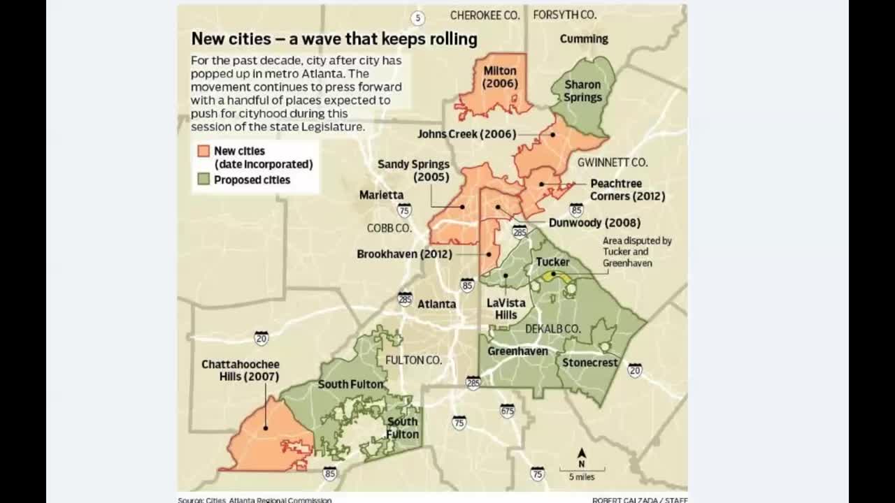 New cities could further split Atlanta region