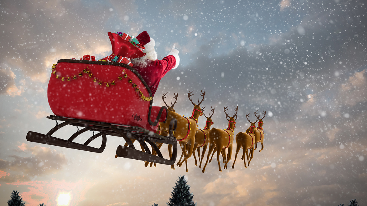 santa sleigh sightings