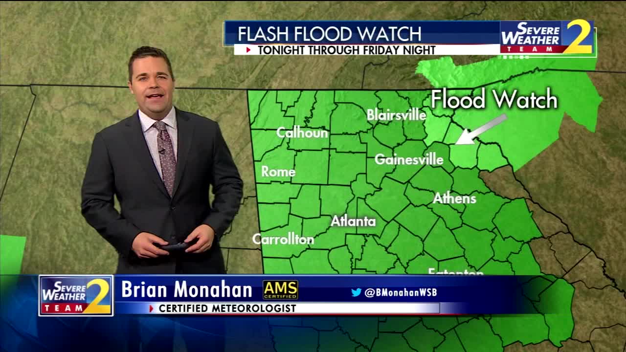 Flash flood watch in effect ahead of last round of storms