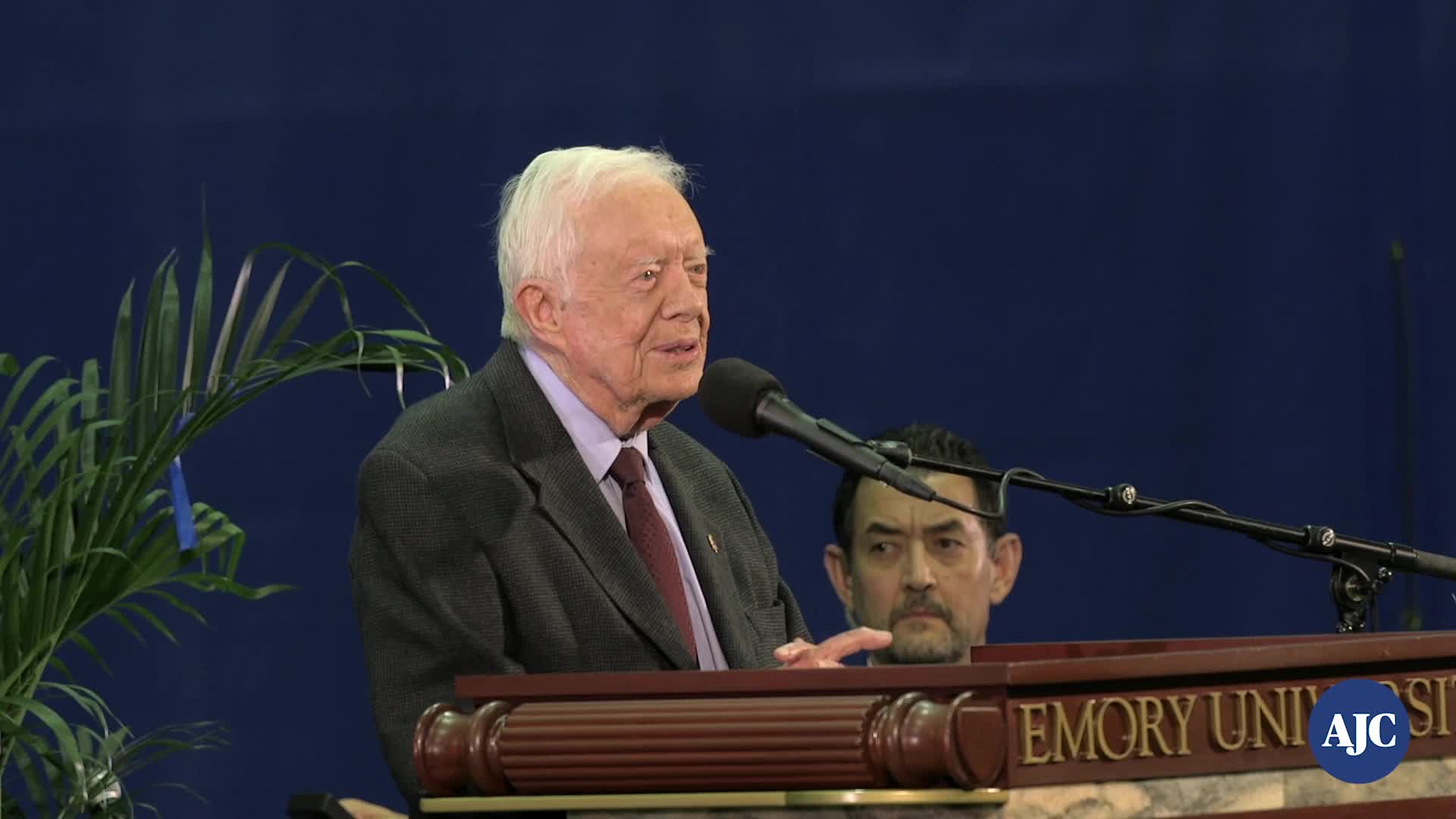 Former President Jimmy Carter hosts 38th Carter Town Hall at Emory