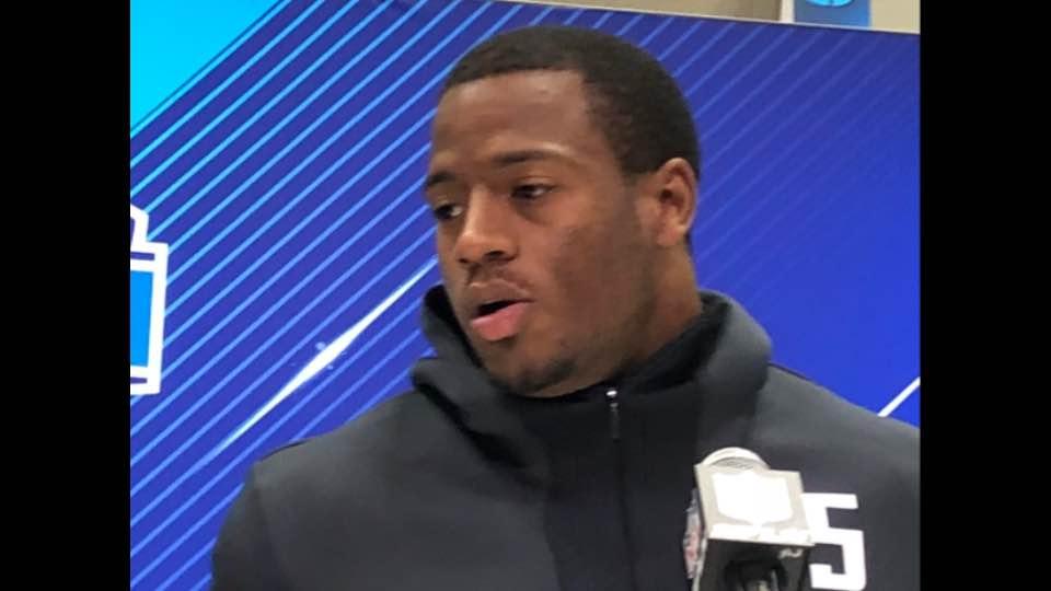 Combine Highlight: Nick Chubb hits 29 reps on bench press