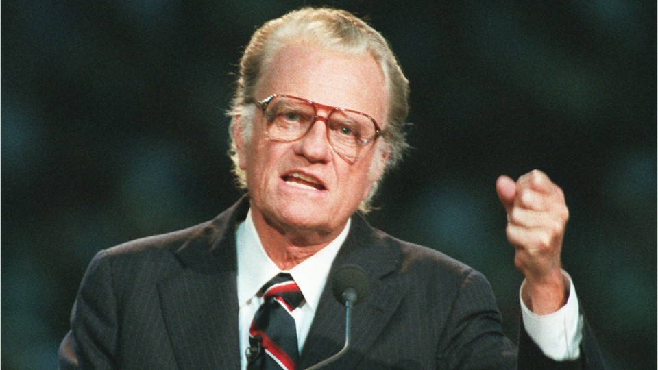Billy Graham quotes:  Christianity made  accessible to millions