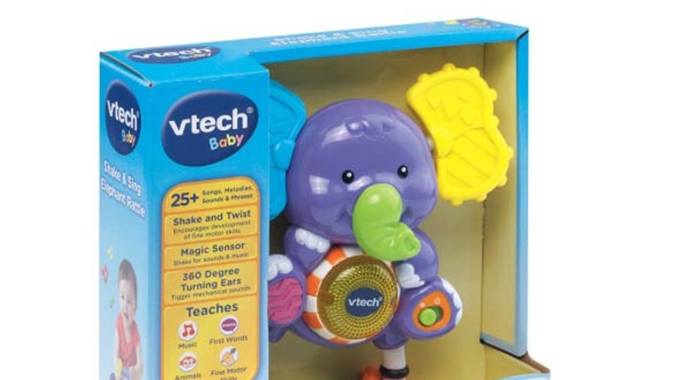 vtech elephant rattle