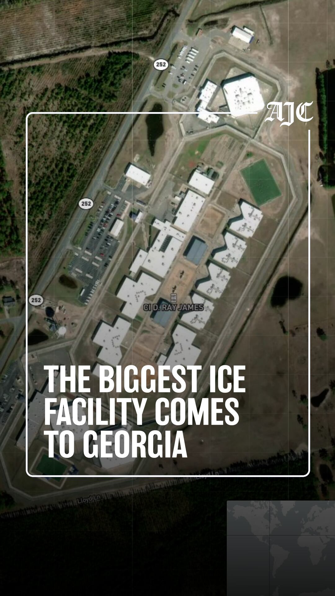 South Georgia will be future home of the largest ICE detention center ...
