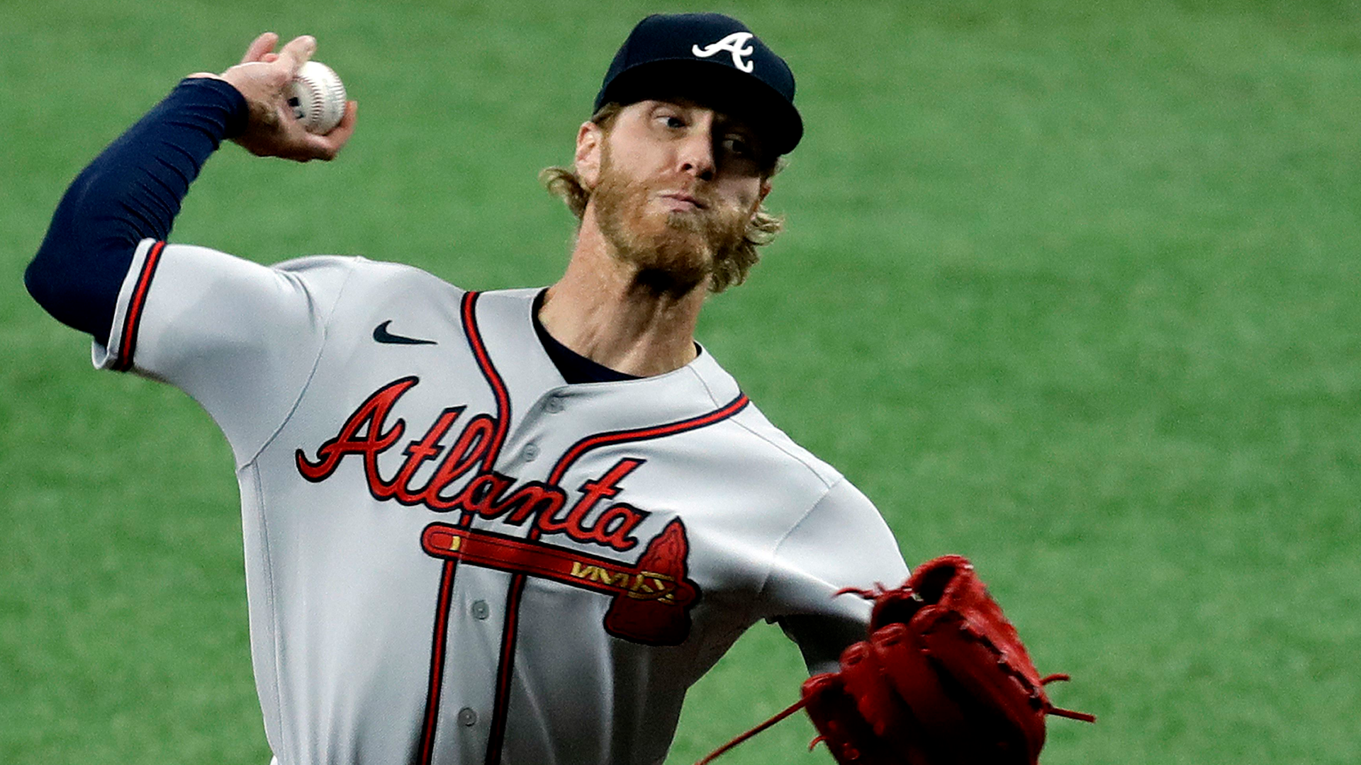 he Revolutionary Look Atlanta Braves Foltynewicz Orange Jersey