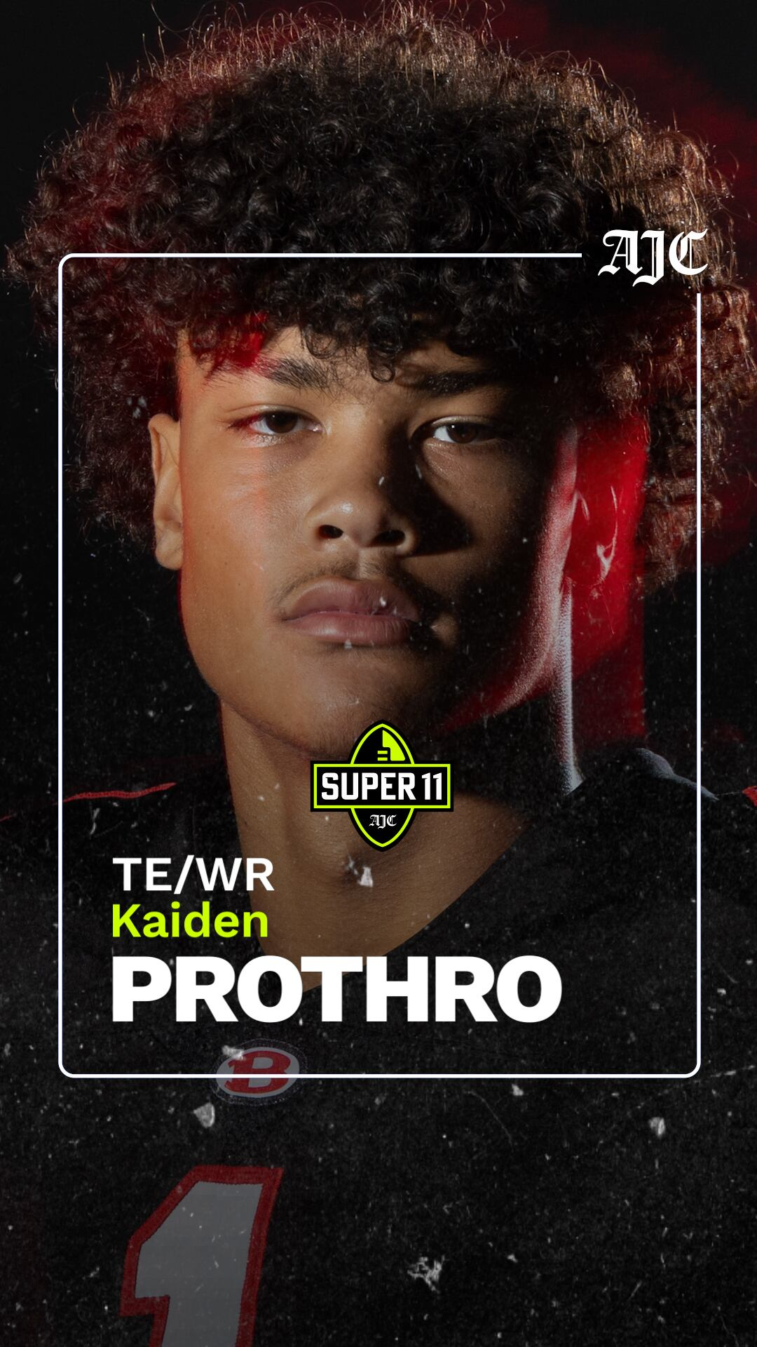 AJC Super 11 2025: TE/WR Kaiden Prothro's early success keeps him motivated