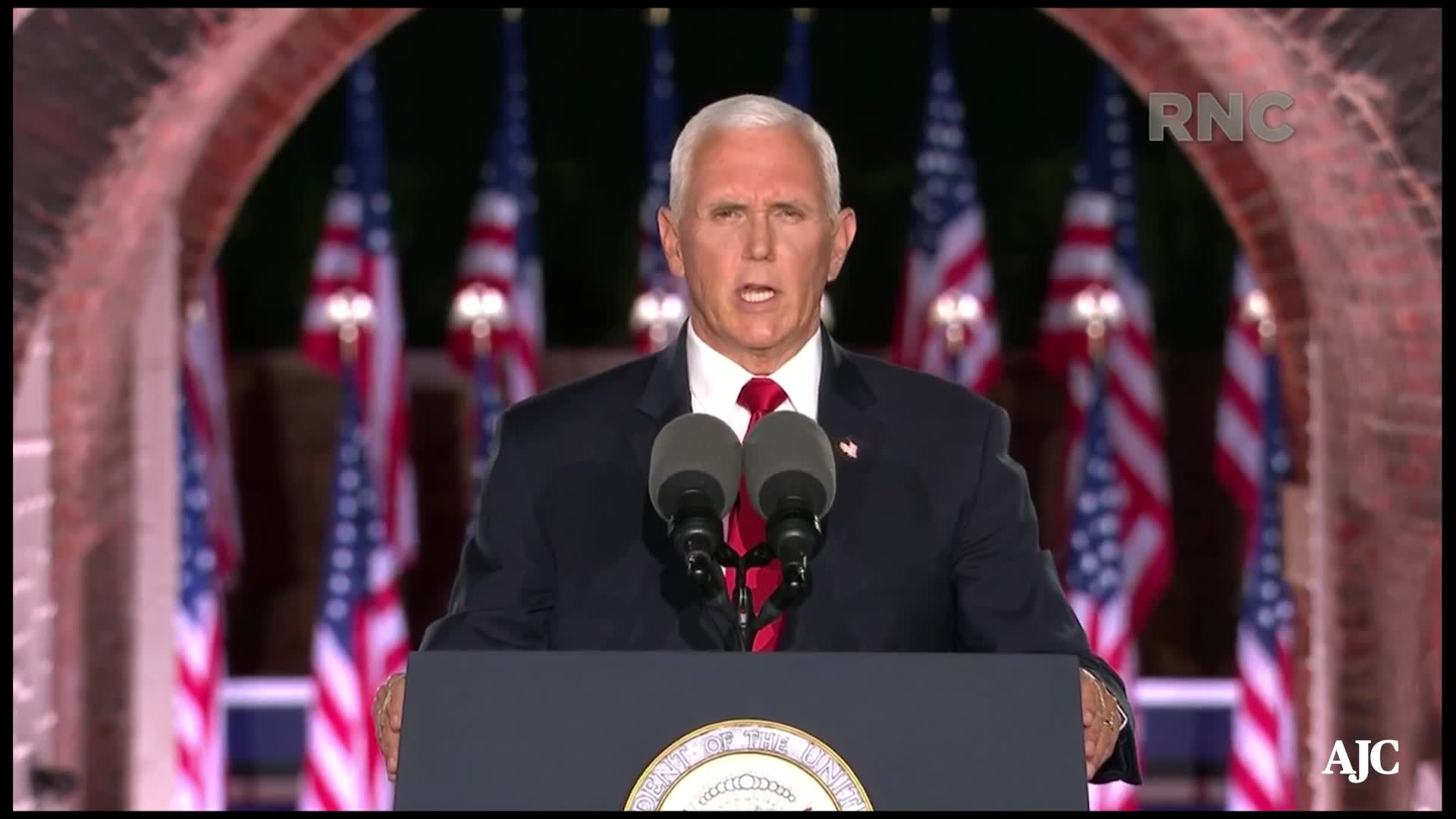 Republican National Convention 2020 Vice President Mike Pence atlanta journal constitution