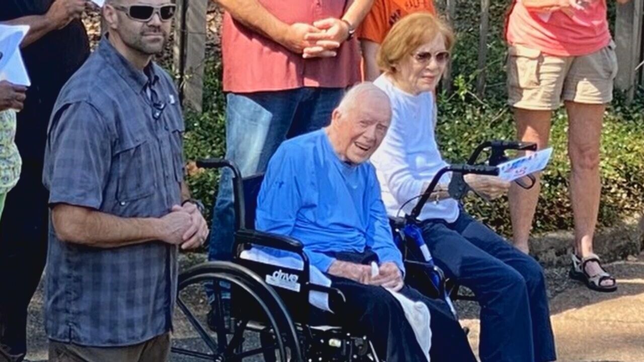Former President Jimmy Carter celebrates 97th birthday